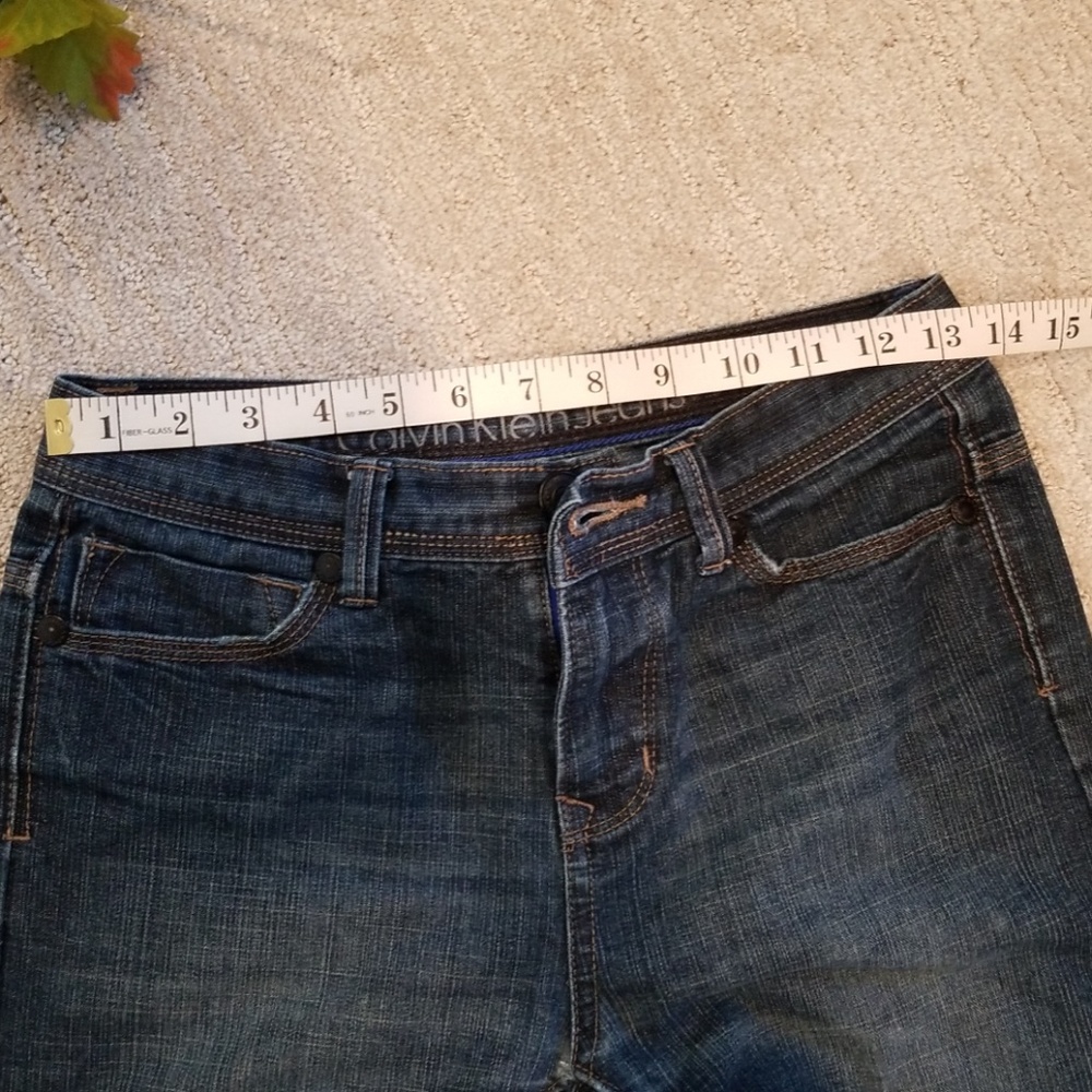 Calvin Klein distressed Rocker Skinnys - Picture 5 of 9